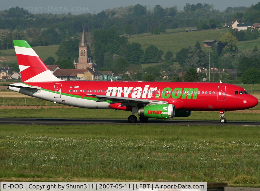 EI-DOD, 1993 Airbus A320-231 C/N 444, Rolling to line up rwy 20 for take off