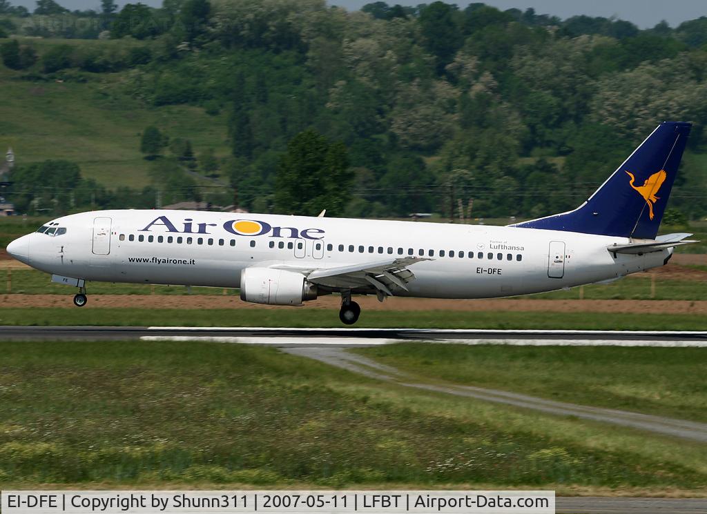 EI-DFE, 1989 Boeing 737-4S3 C/N 24164, Landing rwy 20