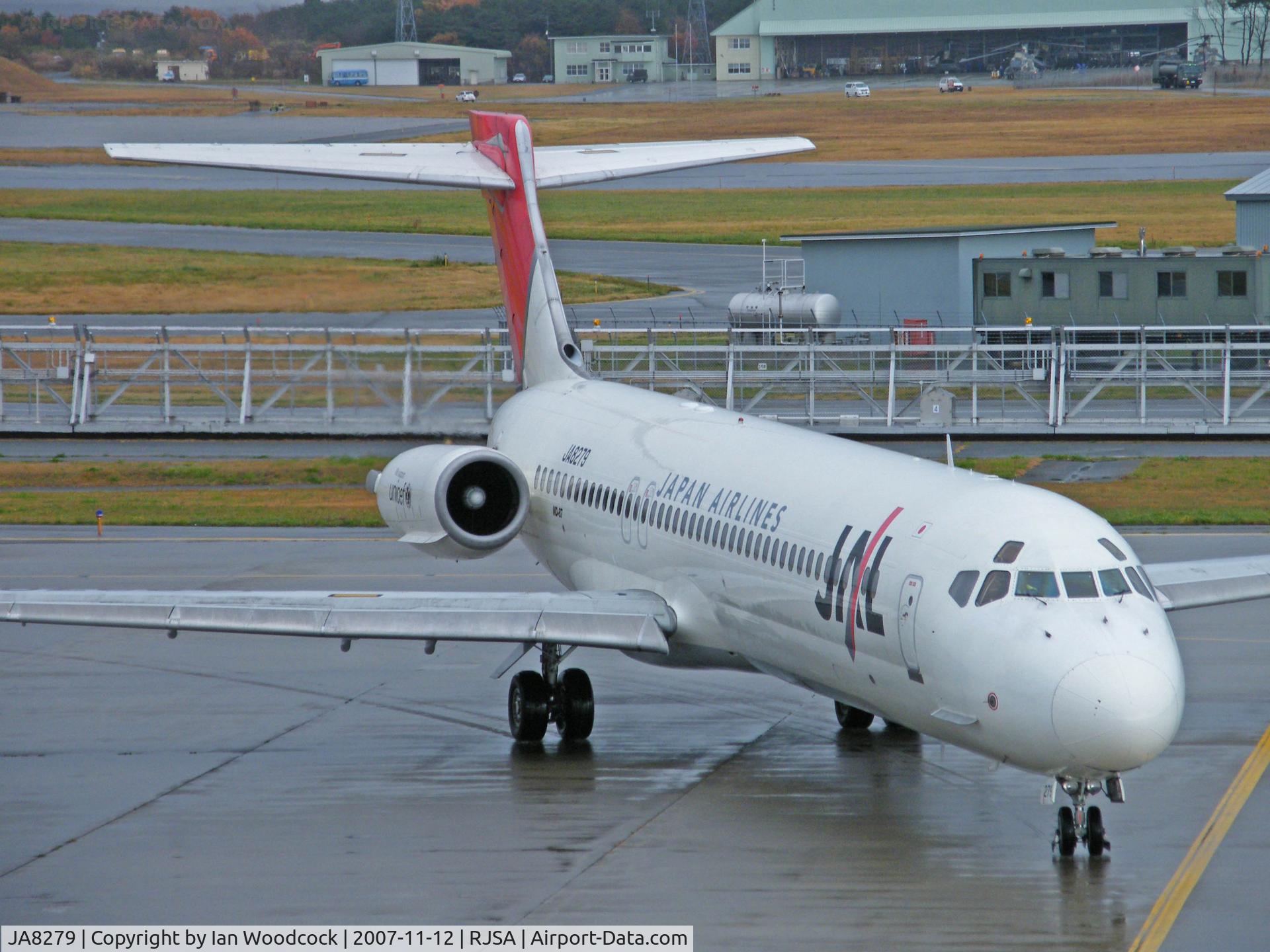 JA8279, 1989 McDonnell Douglas MD-87 (DC-9-87) C/N 49465, MD87/JAL/Misawa-Aomori