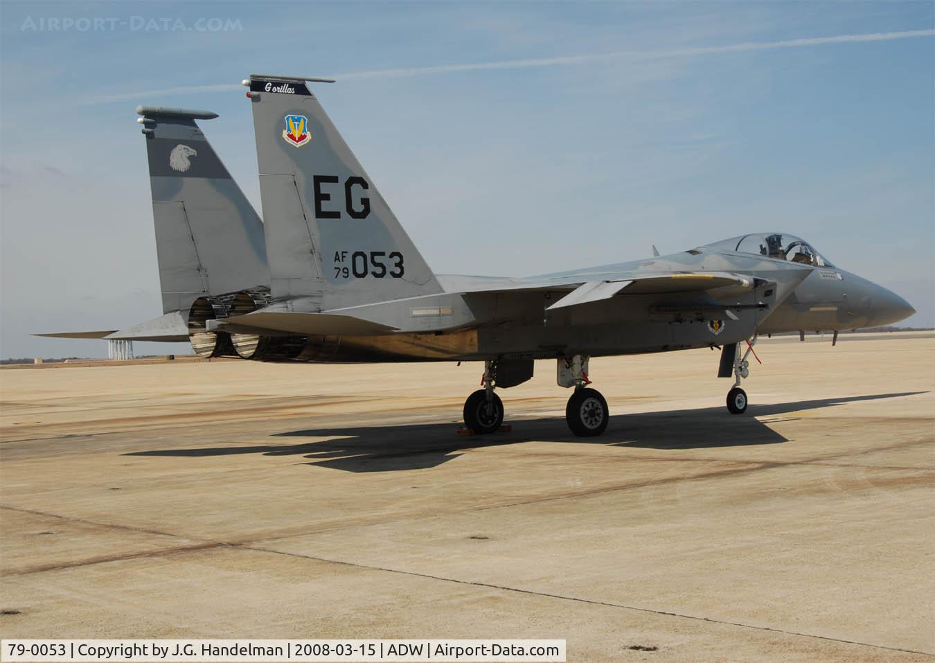 79-0053, 1979 McDonnell Douglas F-15C Eagle C/N 0597/C122, Healthy F-15C at  NAF Washington