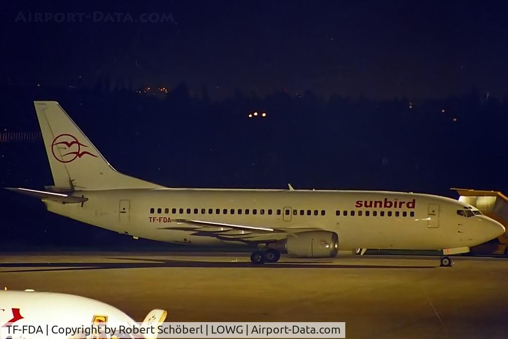 TF-FDA, 1990 Boeing 737-3Q8 C/N 24700, Nightstop