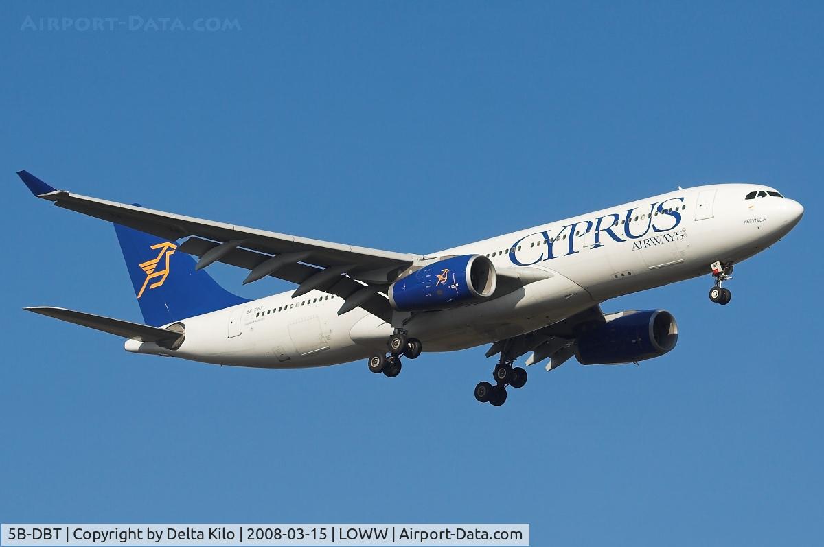 5B-DBT, 2003 Airbus A330-243 C/N 526, CYPRUS AIR
