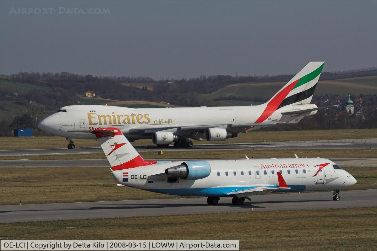 OE-LCI, 1996 Canadair CRJ-200LR (CL-600-2B19) C/N 7133, AUSTRIAN ARROWS