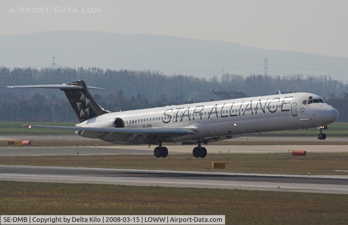 SE-DMB, 1991 McDonnell Douglas MD-81 (DC-9-81) C/N 53314, SAS