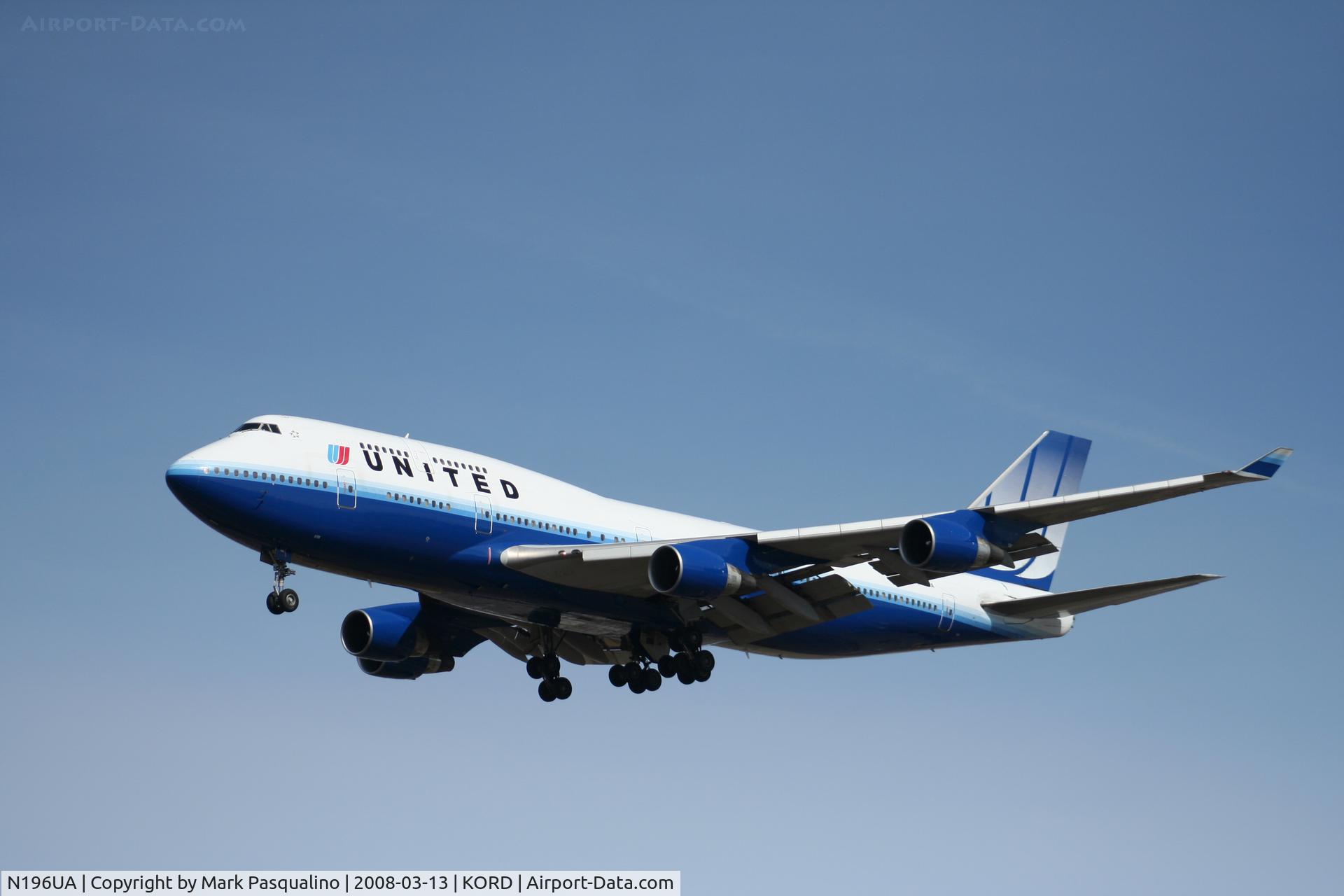 N196UA, 1997 Boeing 747-422 C/N 28715, Boeing 747-400