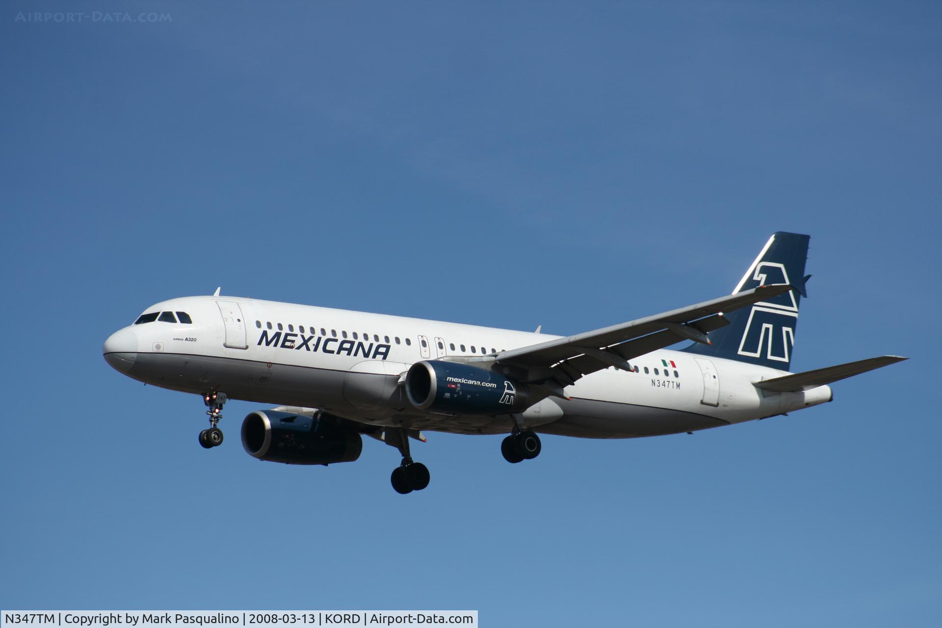N347TM, 1992 Airbus A320-231 C/N 347, Airbus A320