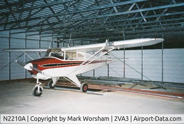 N2210A, 1952 Piper PA-22-135 Tri-Pacer C/N 22-618, N2210A