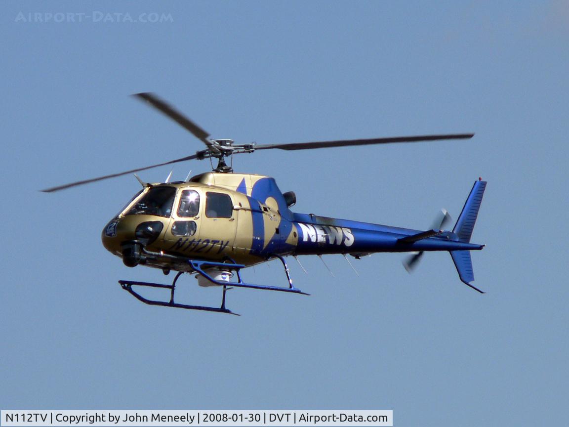 N112TV, 2003 Eurocopter AS-350B-2 Ecureuil C/N 3726, Channel 12 News chopper