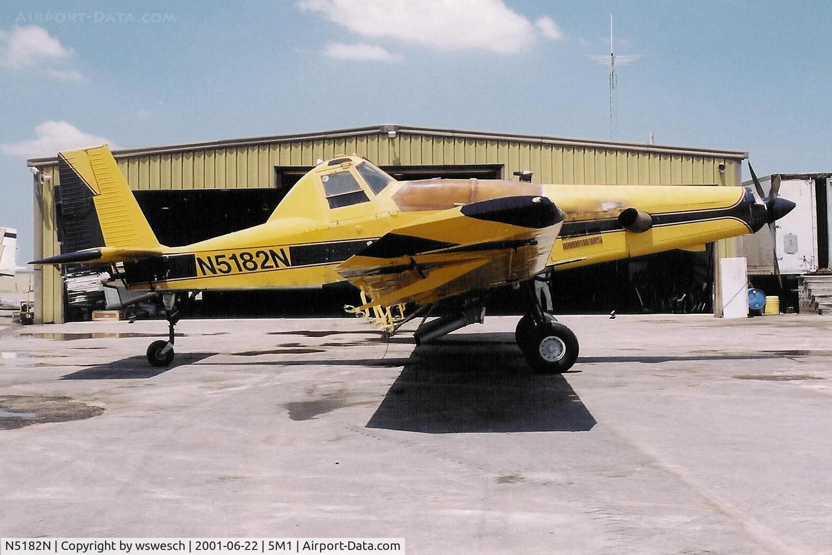 N5182N, 1982 PZL-Mielec M-18 Dromader C/N 1Z010-11, #1Z010-11.  -10 Garrett engine and 800 gallon hopper.  Bullock Flying Service.