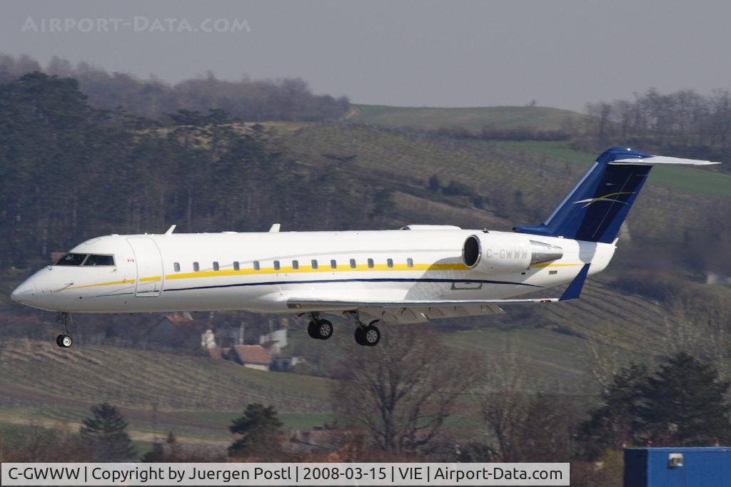 C-GWWW, 2005 Bombardier Challenger 850 (CL-600-2B19) C/N 8057, CRJ200