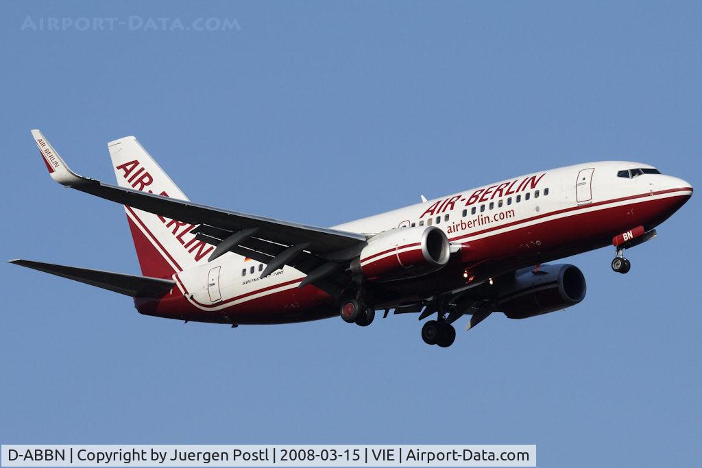 D-ABBN, 2004 Boeing 737-76Q C/N 30293, Boeing 737-76Q