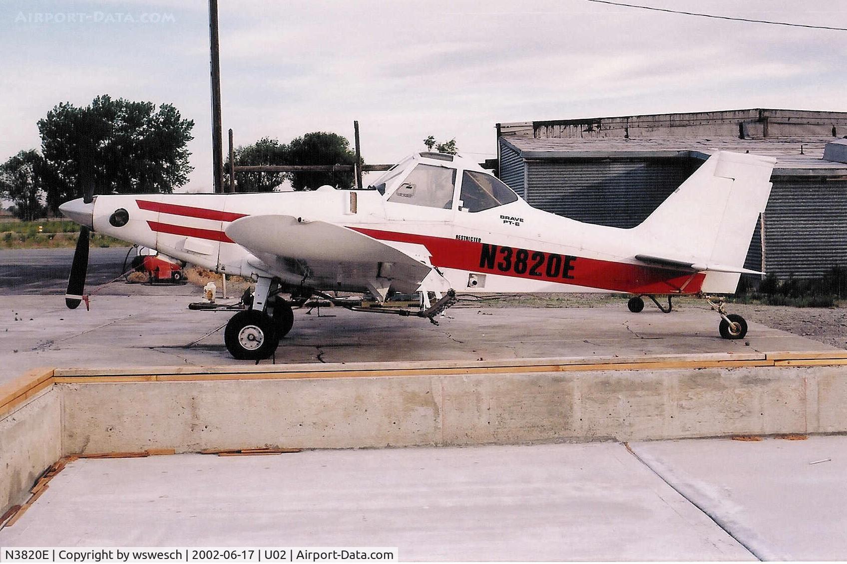 N3820E, 1978 Piper PA-36-375 Brave 375 C/N 36-7802016, #36-7802016.  PT6A-20 conversion.
