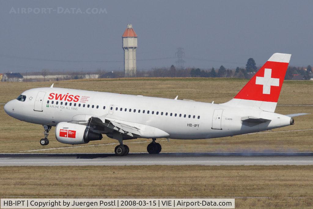 HB-IPT, 1997 Airbus A319-112 C/N 727, Airbus Industrie A319-112