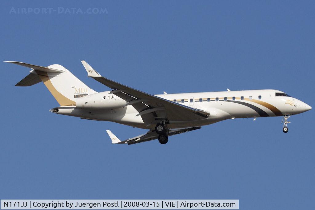 N171JJ, 2006 Bombardier BD-700-1A11 Global Express 5000 C/N 9209, 2006 Bombardier Inc BD-700-1A11