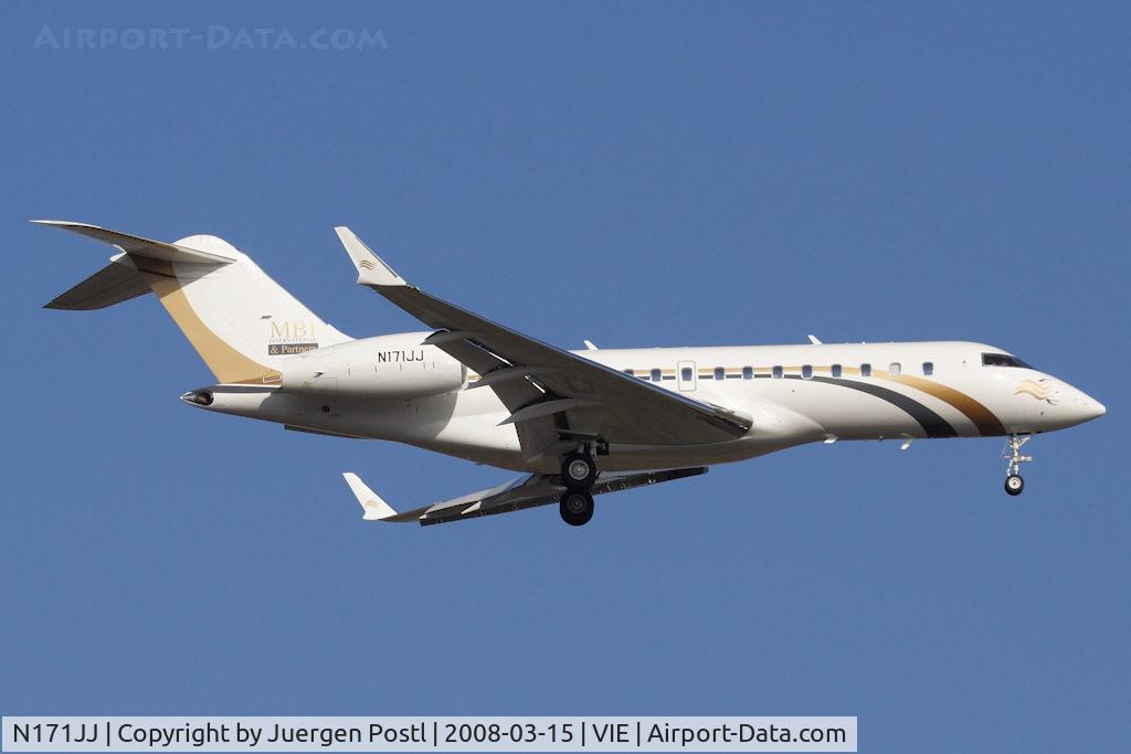 N171JJ, 2006 Bombardier BD-700-1A11 Global Express 5000 C/N 9209, 2006 Bombardier Inc BD-700-1A11
