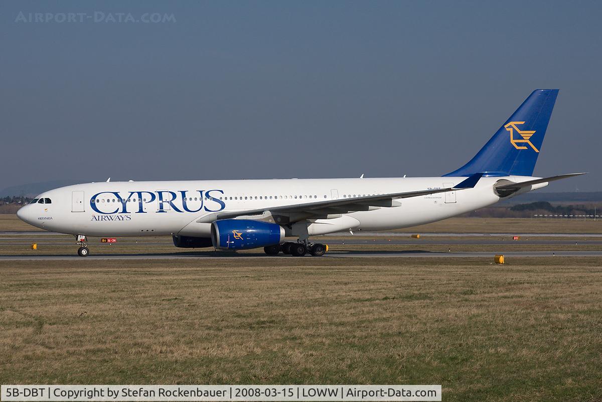 5B-DBT, 2003 Airbus A330-243 C/N 526, Nice bird.