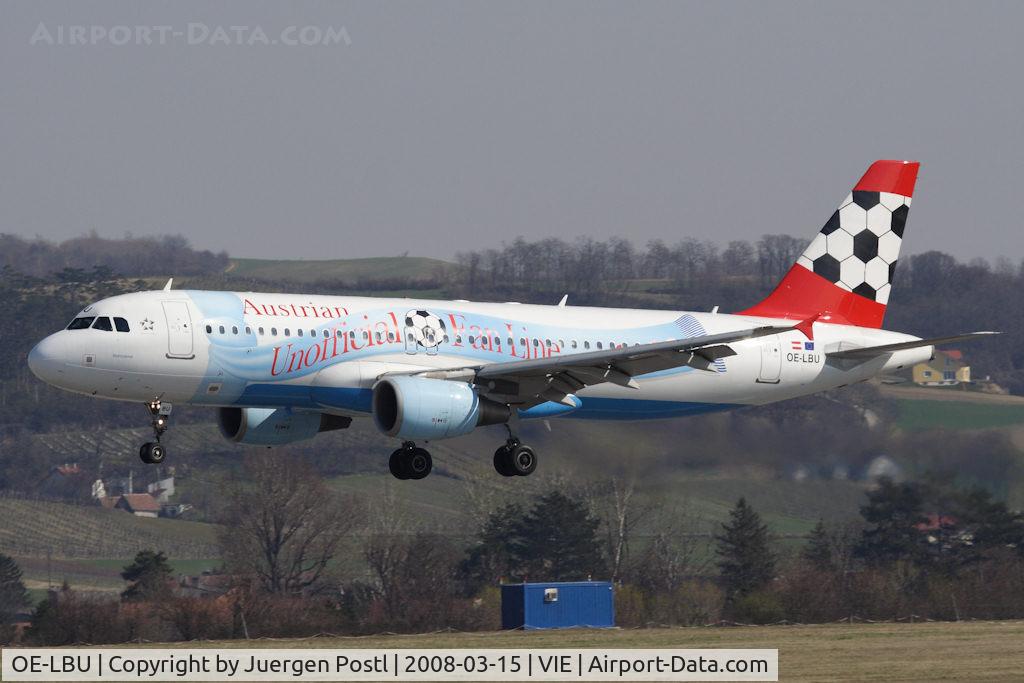 OE-LBU, 2001 Airbus A320-214 C/N 1478, Airbus Industries A320-214