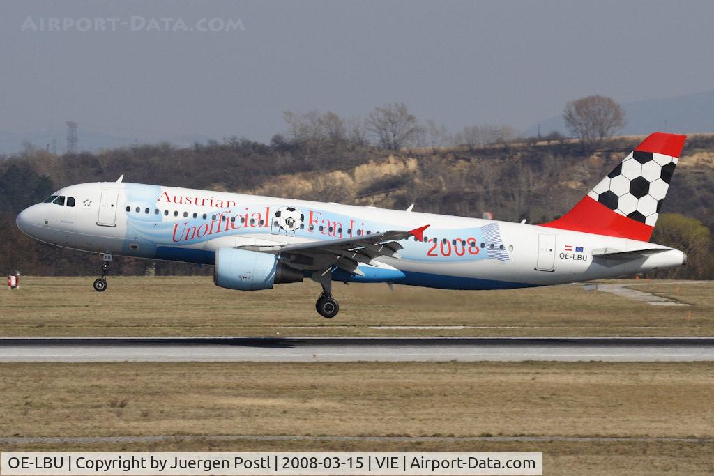 OE-LBU, 2001 Airbus A320-214 C/N 1478, Airbus Industries A320-214
