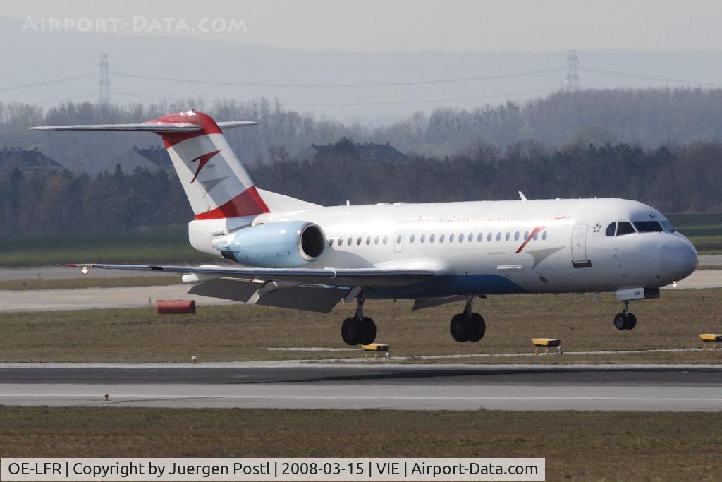 OE-LFR, 1996 Fokker 70 (F-28-0070) C/N 11572, Fokker70
