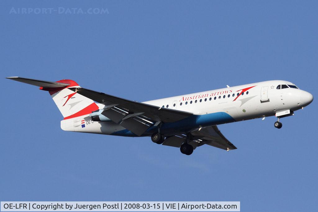 OE-LFR, 1996 Fokker 70 (F-28-0070) C/N 11572, Fokker70