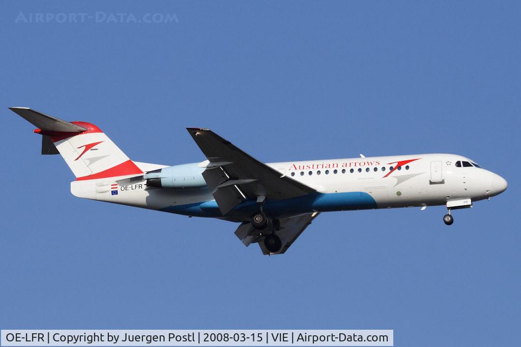 OE-LFR, 1996 Fokker 70 (F-28-0070) C/N 11572, Fokker70