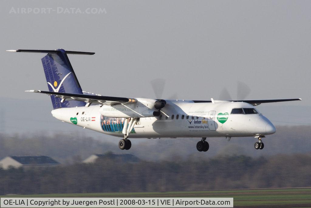 OE-LIA, 1997 De Havilland Canada DHC-8-314 Dash 8 C/N 505, Dash8-300