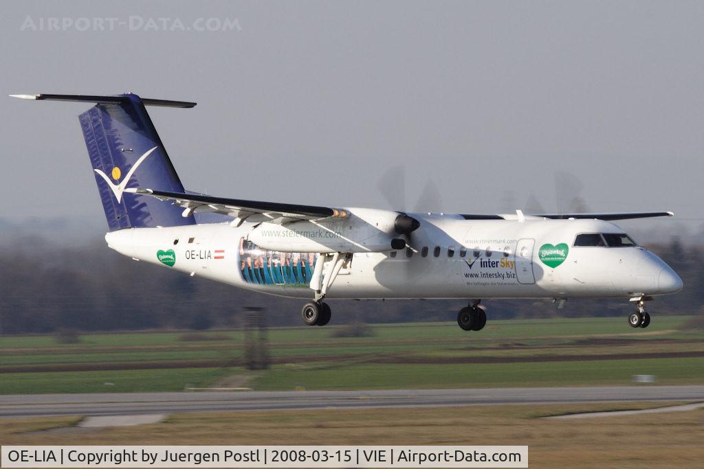 OE-LIA, 1997 De Havilland Canada DHC-8-314 Dash 8 C/N 505, Dash8-300
