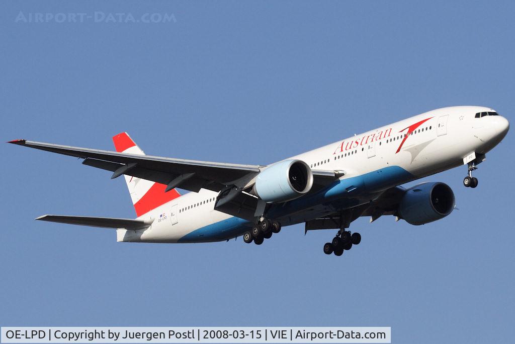 OE-LPD, 2006 Boeing 777-2Z9/ER C/N 35960, Boeing 777-2B8(ER)