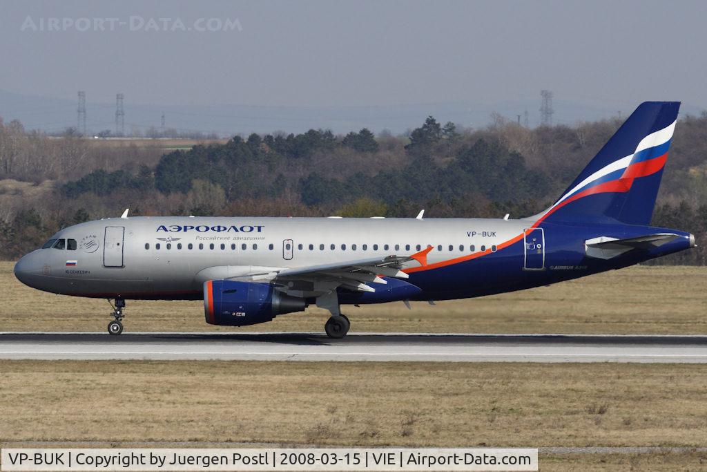 VP-BUK, 2007 Airbus A319-112 C/N 3281, Airbus A319-111