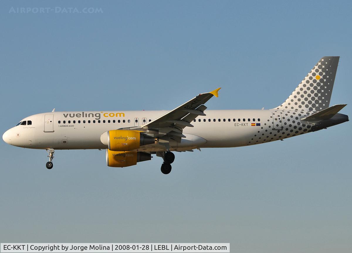EC-KKT, 2007 Airbus A320-214 C/N 3293, 
