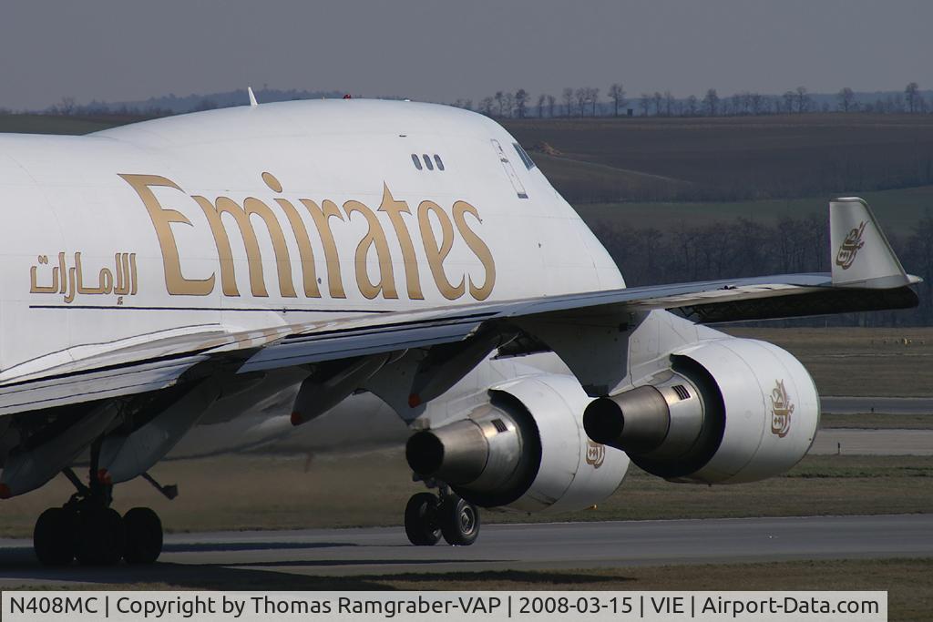 N408MC, 1998 Boeing 747-47UF C/N 29261, Emirates Boeing 747-400