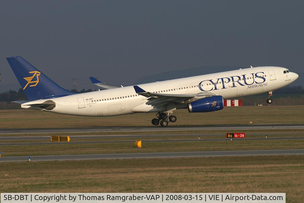 5B-DBT, 2003 Airbus A330-243 C/N 526, Cyprus Airways Airbus A330-200