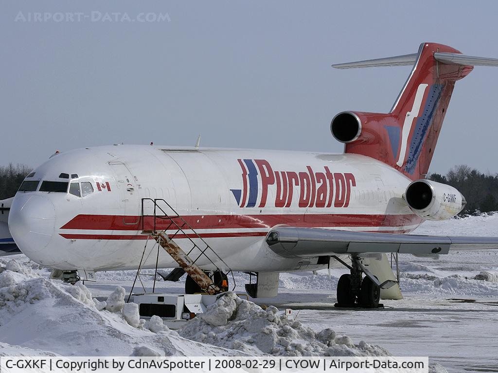 C-GXKF, 1978 Boeing 727-243 C/N 21663, Purolator 727 opearted by Kelowna Flightcraft