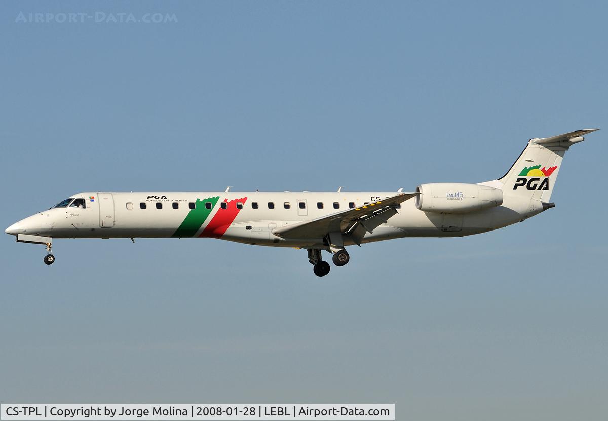 CS-TPL, 1988 Embraer EMB-145EP (ERJ-145EP) C/N 145051, 