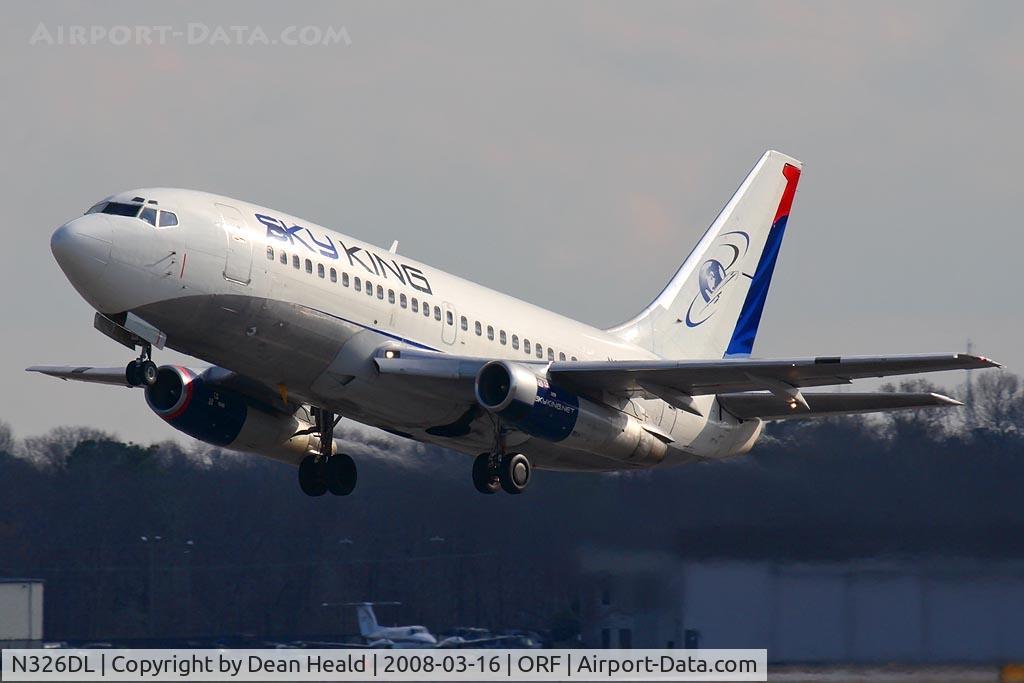 N326DL, 1984 Boeing 737-232 C/N 23098, Sky King N326DL (FLT SGB326) 