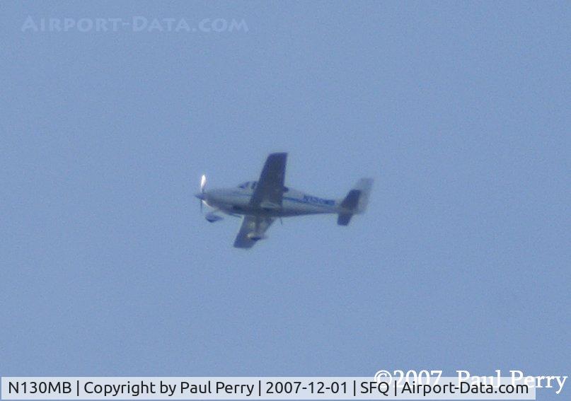 N130MB, 2005 Cirrus SR20 G2 C/N 1516, Transiting SFQ's airspace