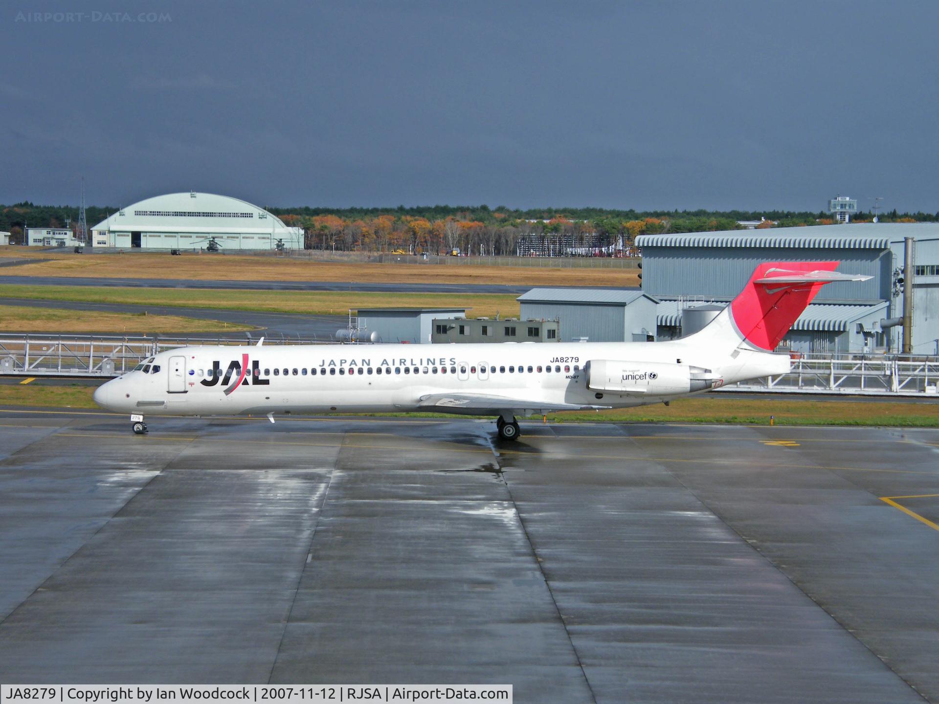 JA8279, 1989 McDonnell Douglas MD-87 (DC-9-87) C/N 49465, MD87/JAL/Misawa-Aomori