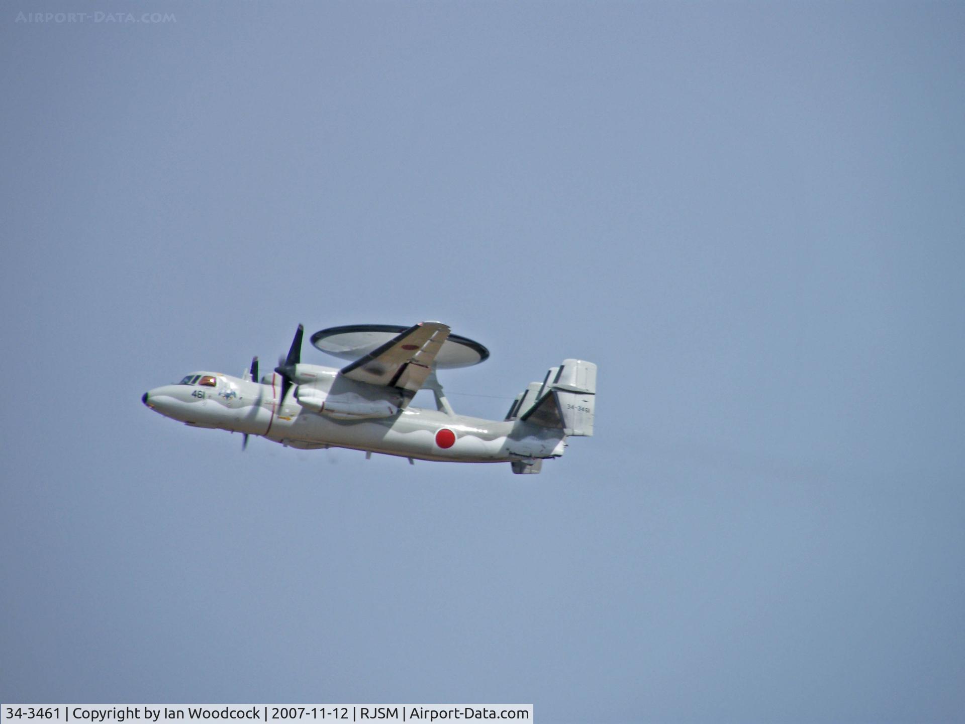 34-3461, Grumman E-2C Hawkeye C/N A155, Grumman E-2C/Misawa-Aomori