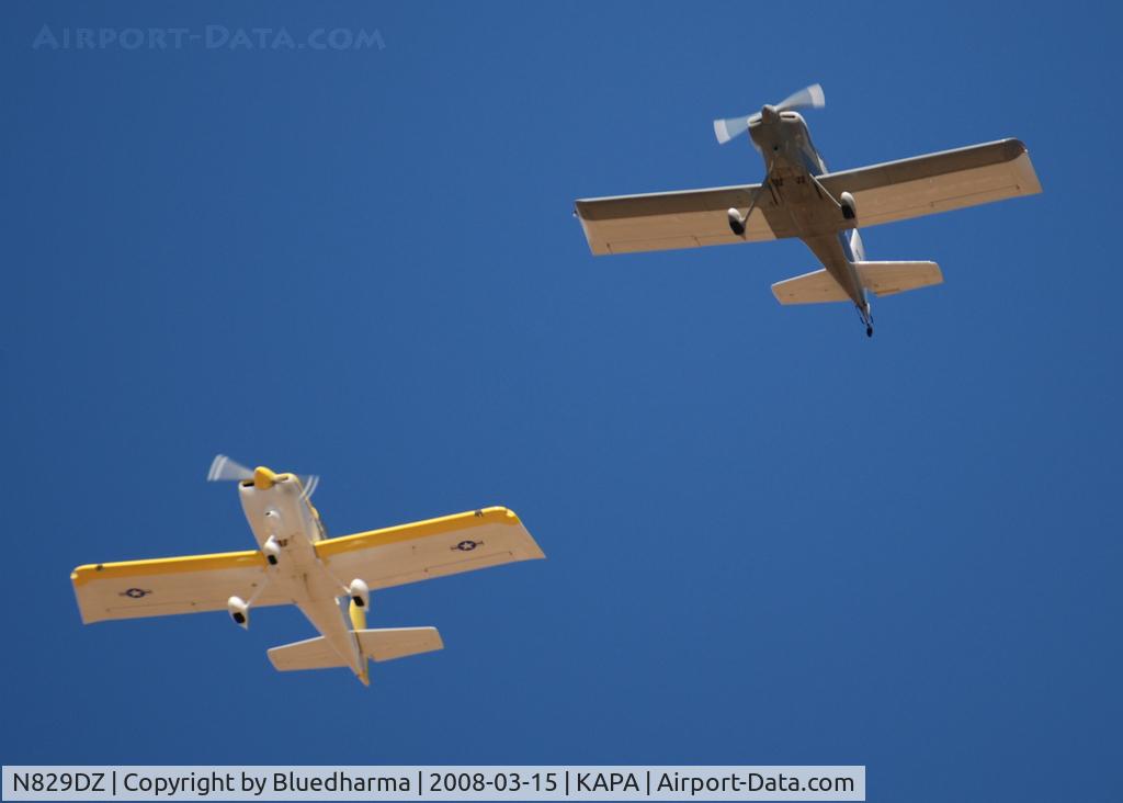 N829DZ, 2006 Vans RV-8A C/N 81714, Approach to 17L with n55bj.