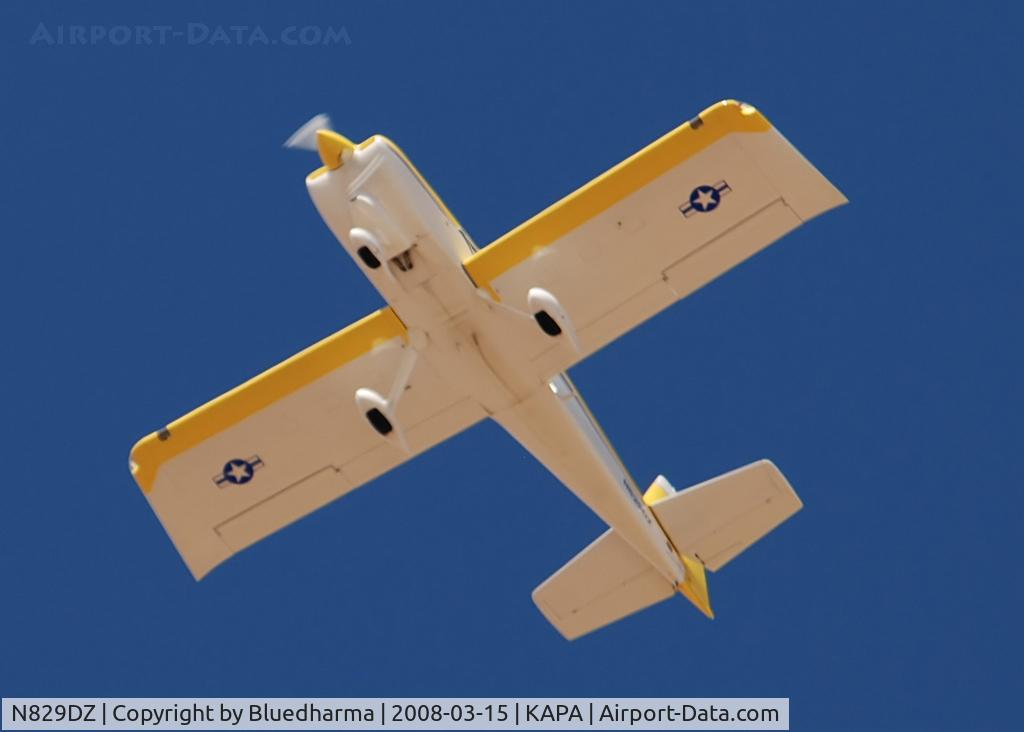 N829DZ, 2006 Vans RV-8A C/N 81714, Approach to 17L.