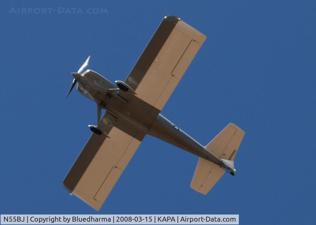 N55BJ, 1985 Vans RV-4 C/N 706, Approach to 17L.