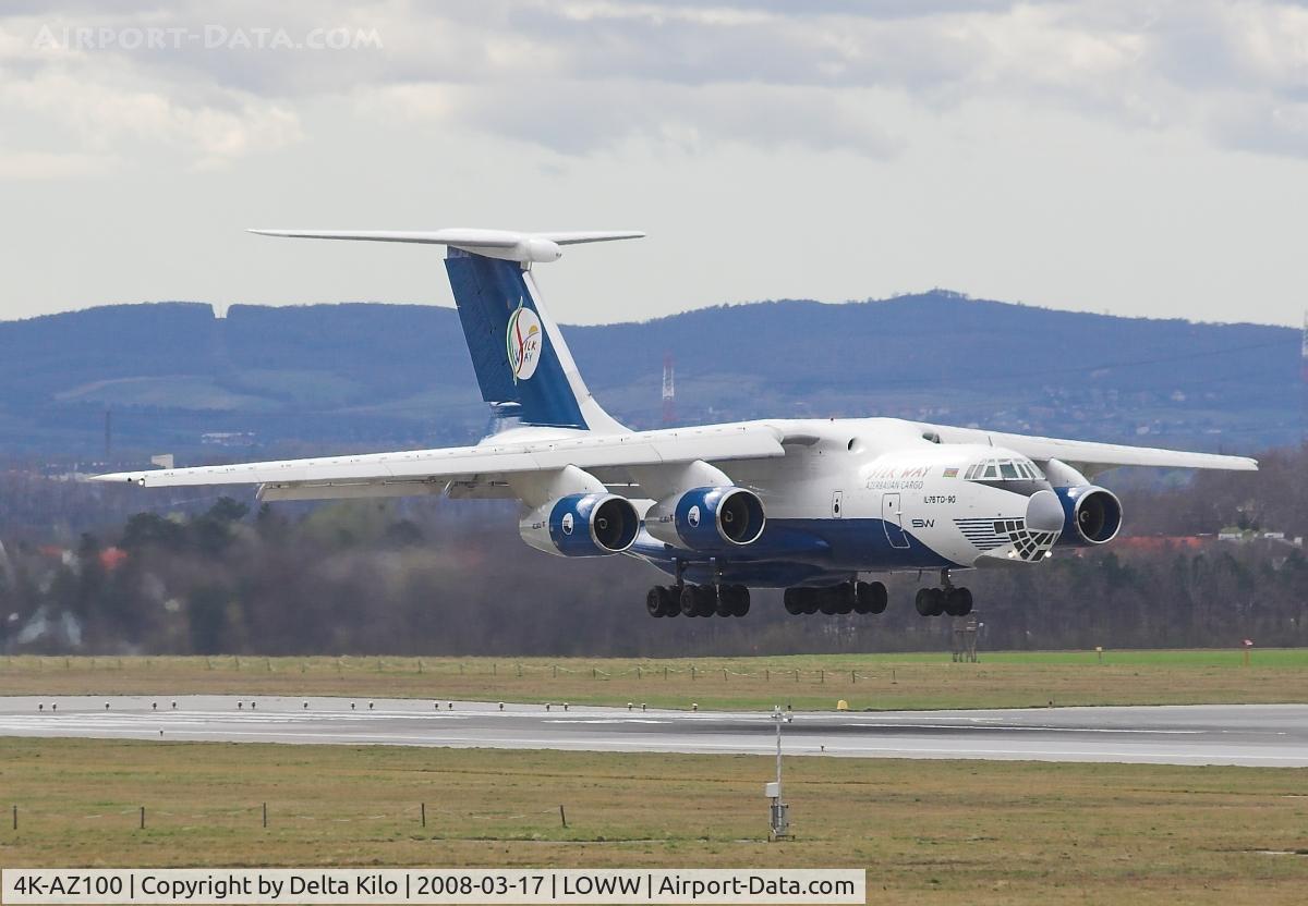 4K-AZ100, Ilyushin Il-76TD-90VD C/N 2073421708, Azerbaijan Cargo Silk Way IL-76D-90