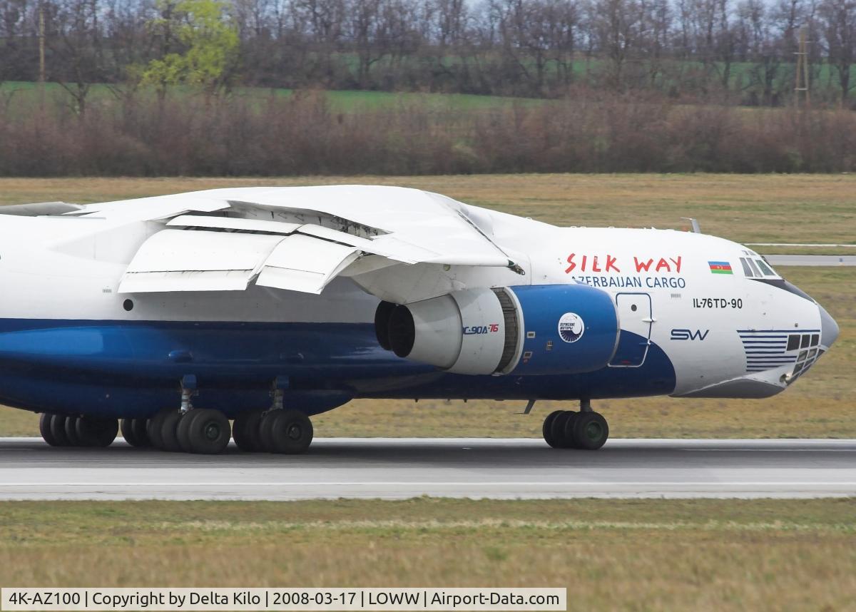 4K-AZ100, Ilyushin Il-76TD-90VD C/N 2073421708, Azerbaijan Cargo Silk Way IL-76D-90