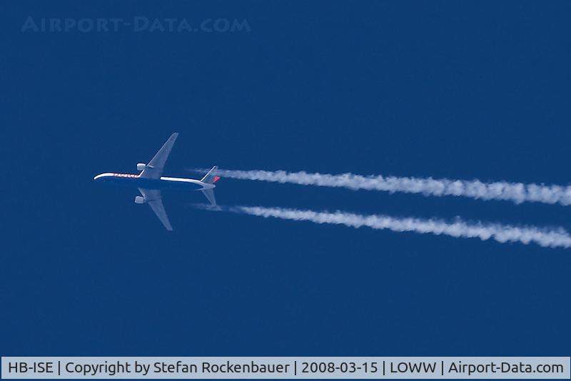 HB-ISE, 1997 Boeing 767-3Q8 C/N 27600, Belair 767 over VIE.