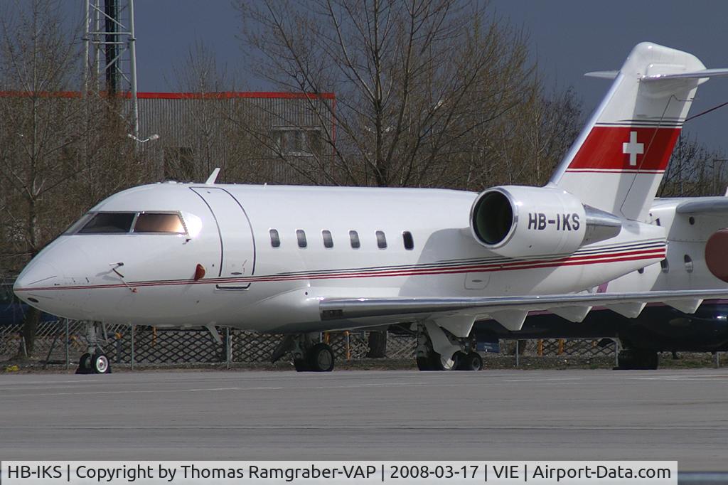 HB-IKS, 1989 Canadair Challenger 601-3A (CL-600-2B16) C/N 5042, Air Charter Canadair CL600 Challenger