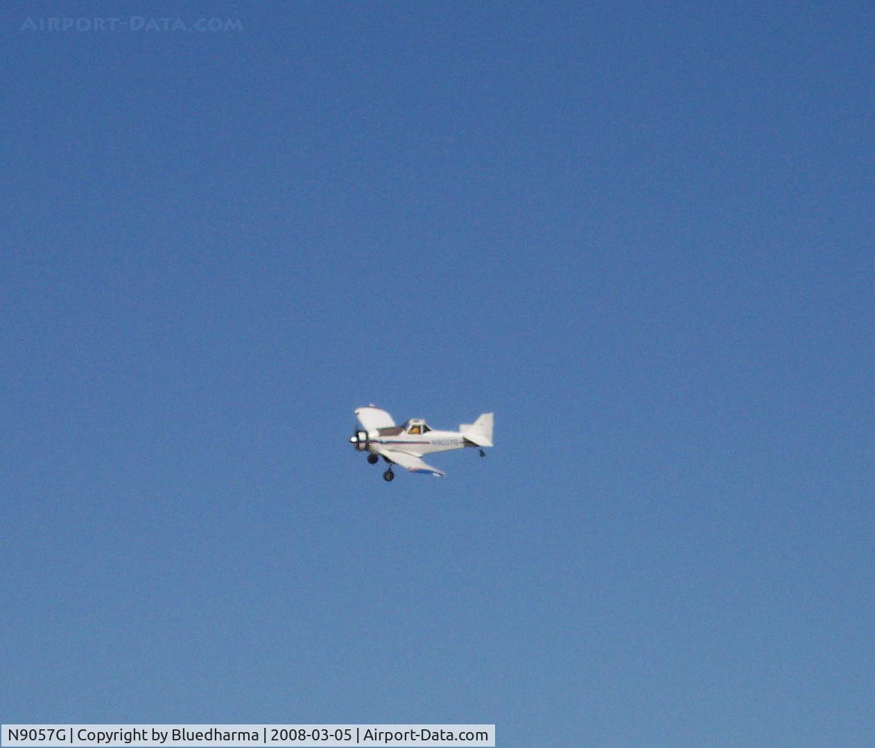 N9057G, 1997 Weatherly 620B C/N 1647, Flyover