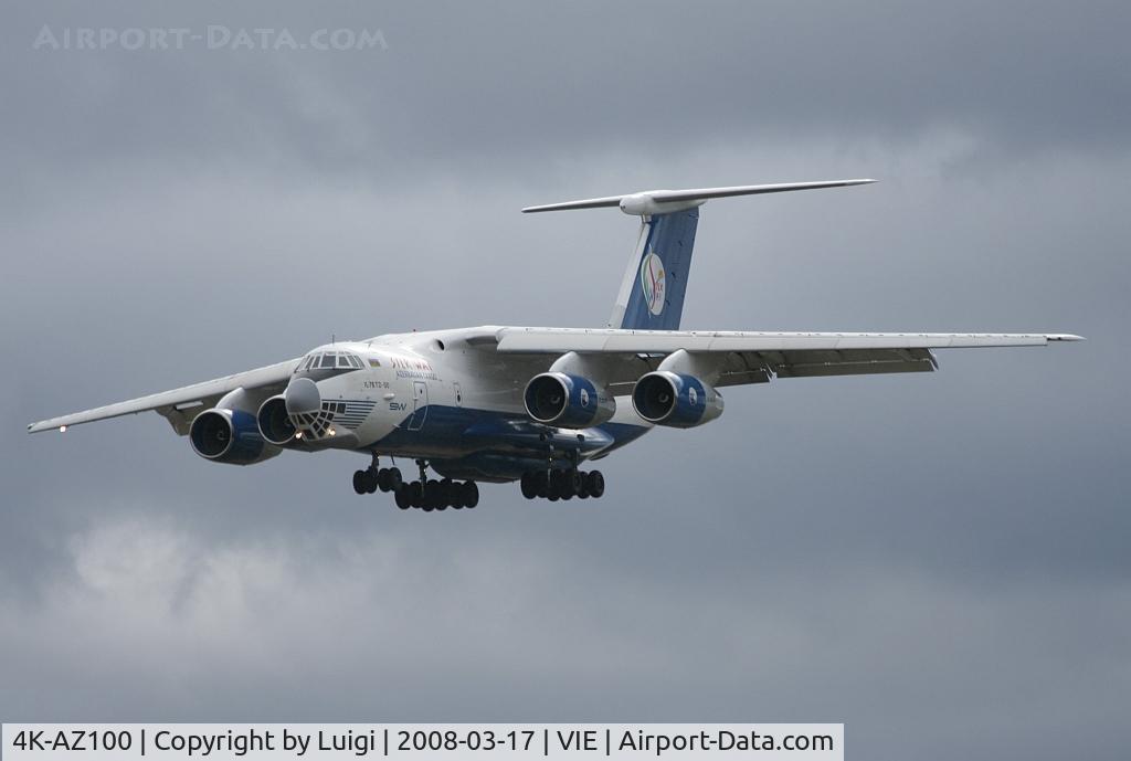 4K-AZ100, Ilyushin Il-76TD-90VD C/N 2073421708, Silk Way Airllines IL76