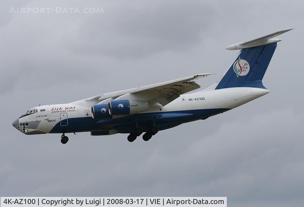 4K-AZ100, Ilyushin Il-76TD-90VD C/N 2073421708, Silk Way Airlines IL76