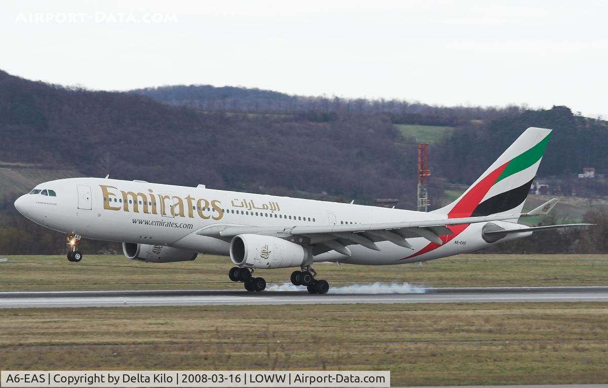 A6-EAS, 2003 Airbus A330-243 C/N 455, Emirates  A330