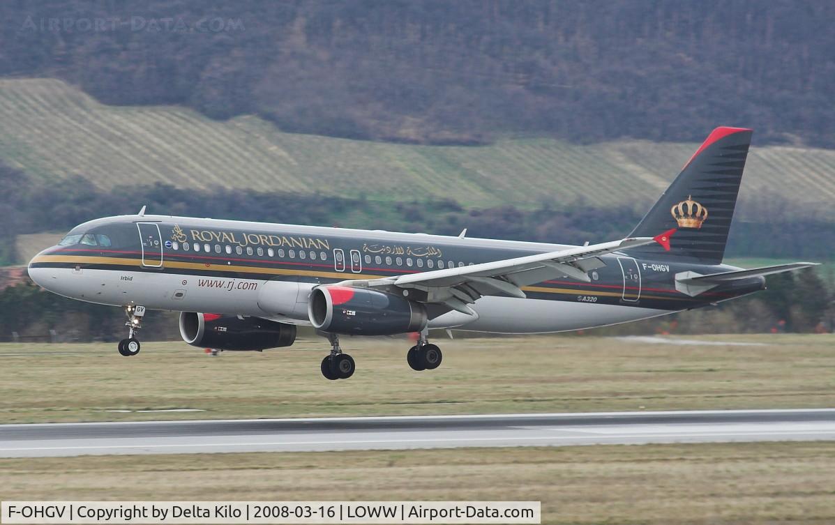 F-OHGV, 2006 Airbus A320-232 C/N 2649, Royal Jordanian A320-232